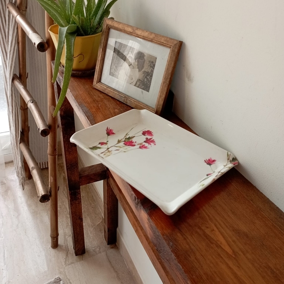 Home Centre Floral Serving Tray - Picture 3 of 10